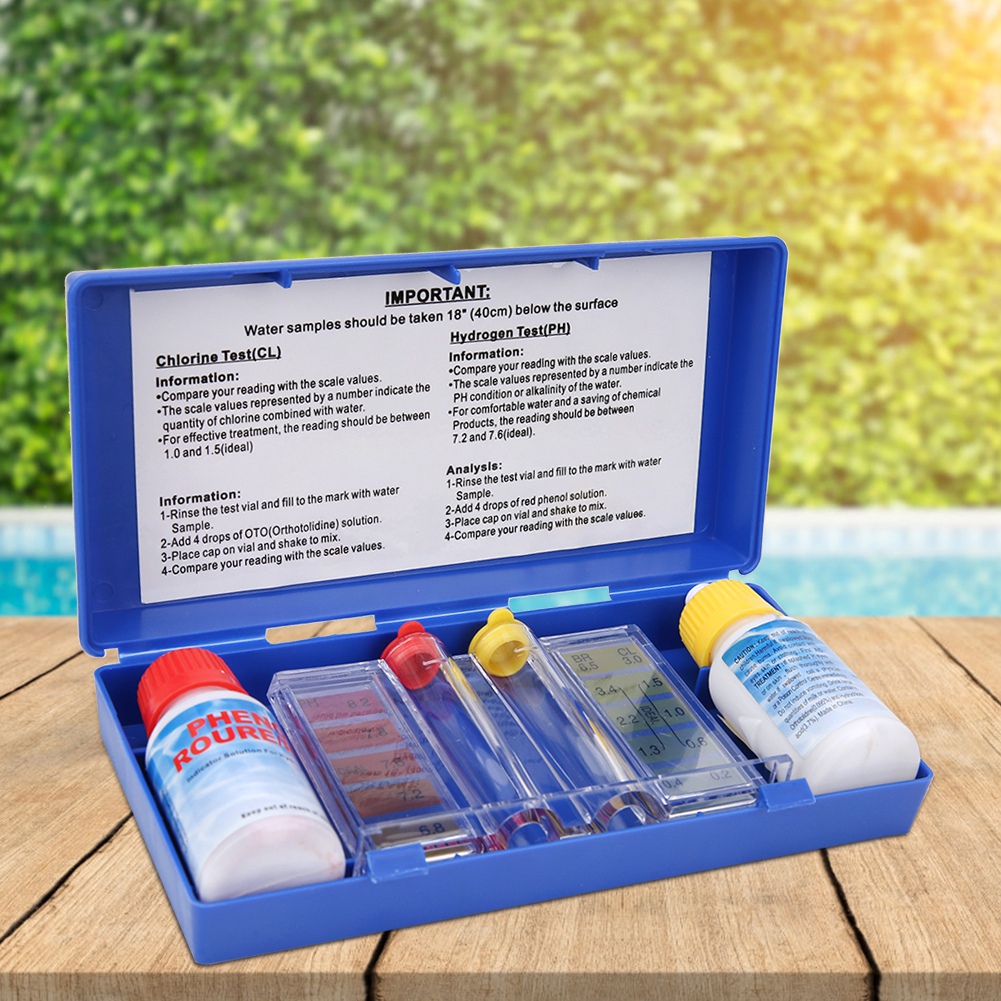 Aquarium Liquid Carbon - PH Chlorine Water Quality Test Kit