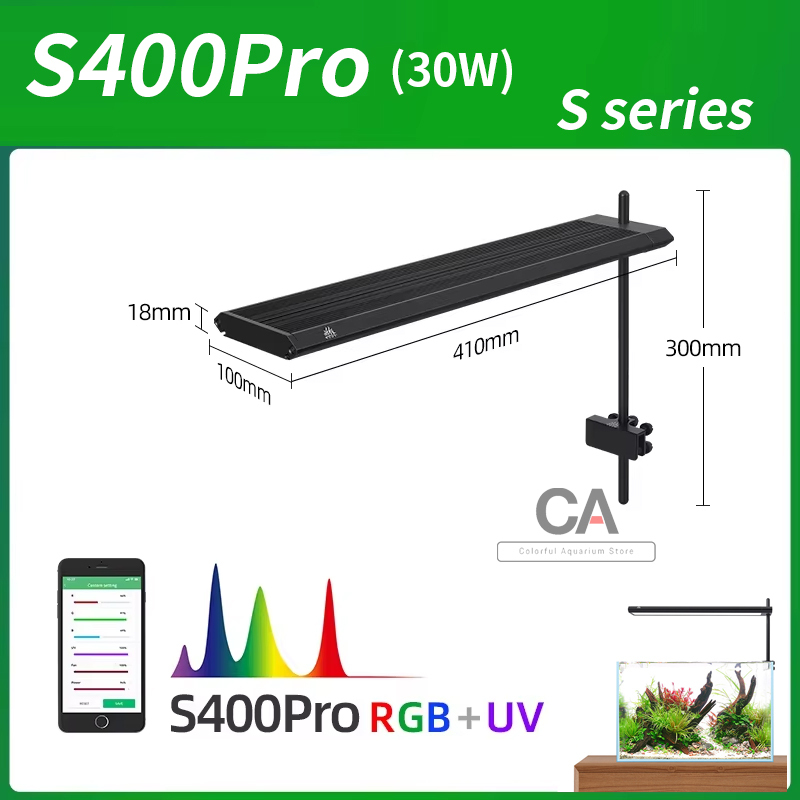 WEEK AQUA S Series RGB+UV Full - Live Plant Aquarium review and price