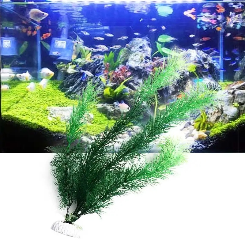 Artificial Aquarium Decor Plan - Aquarium Moss review and price