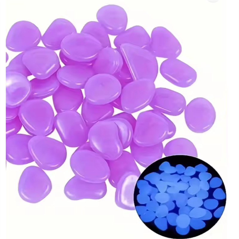 200pcs 1cm glow in dark pebble - Plant Aquarium Pot review and price