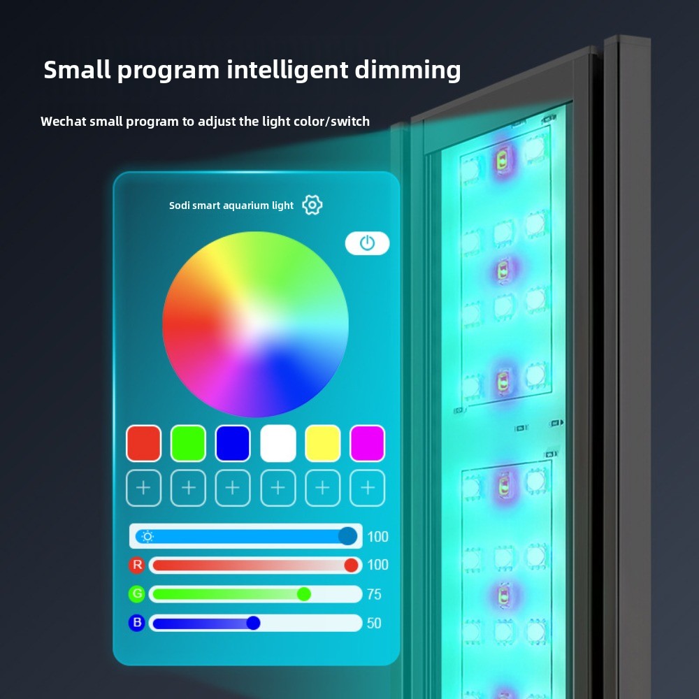 Smart Fish Tank RGB Aquatic Pl - Planted Aquarium Algae Control review and price
