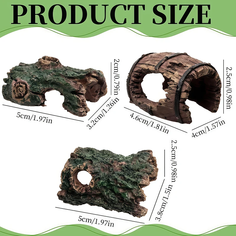 3Pcs Aquarium Resin Decoration - Aquarium Moss review and price