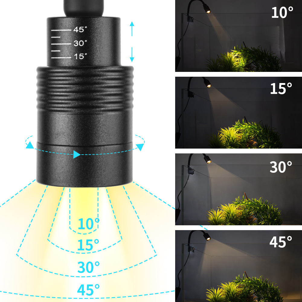 LED Clip-On Fish Tank Light Sm - Aquarium Plant Light review and price